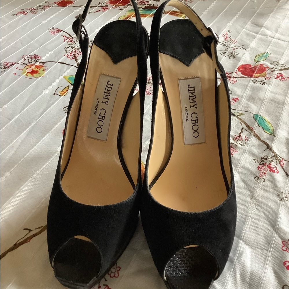Jimmy Choo Slingback Back Pumps